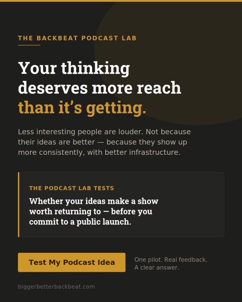 YouTube Shows vs Podcasts: What the New Feature Means for Podcasting 6 lab A competitive loss