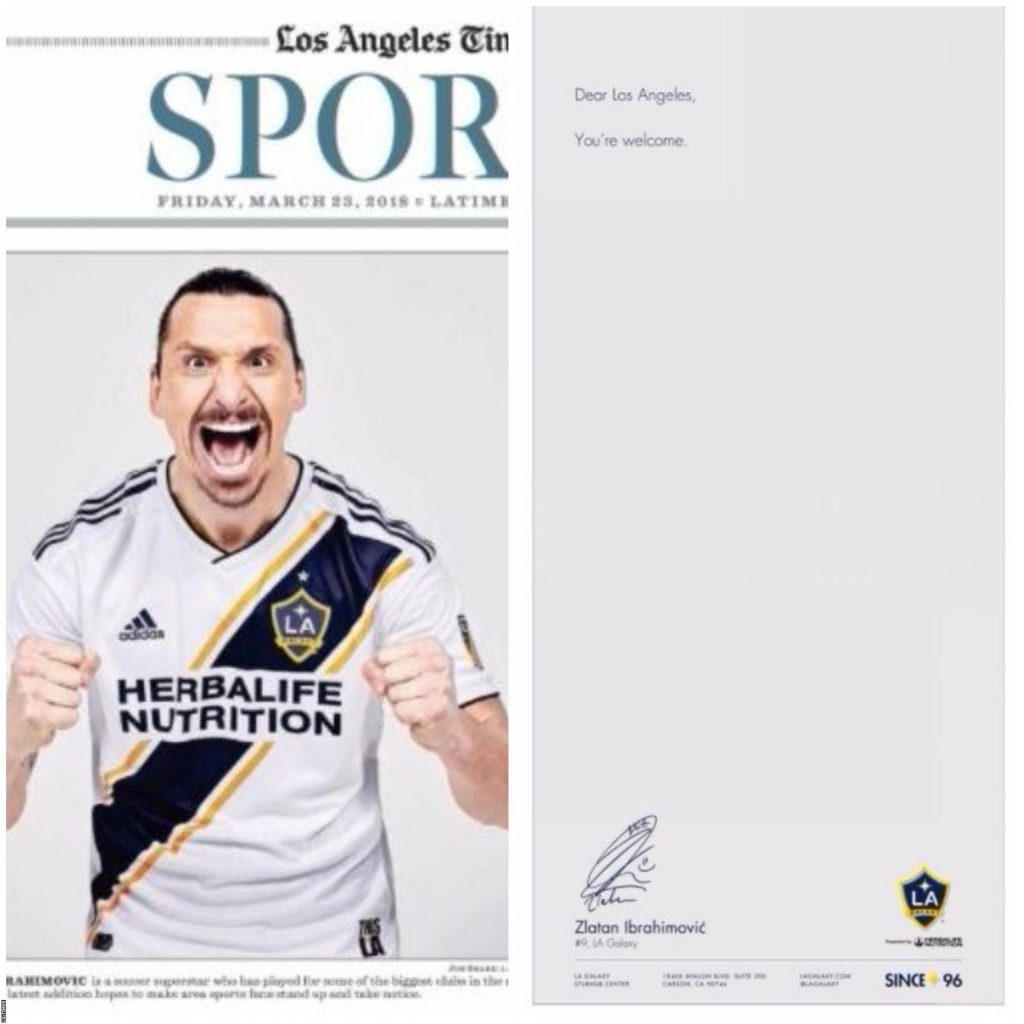 What The World Cup's Biggest Podcast Shows Reveal About the Future of Podcasting 4 zlatan la times ad